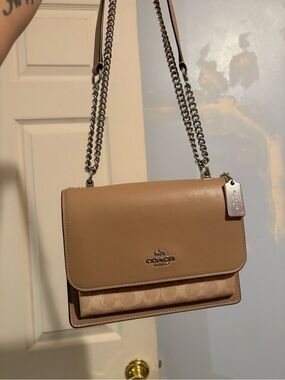 Coach Klare Tan Like New Crossbody Bag